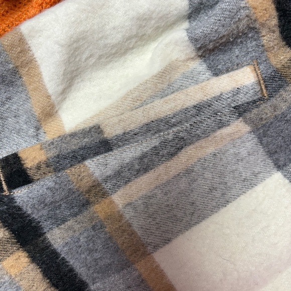 Zara Brown and Blue Utility Jacket - Picture 7 of 7